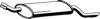 VAUXH 58528985 End Silencer